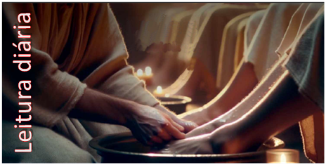 Aprendendo a humildade com Jesus Cristo.